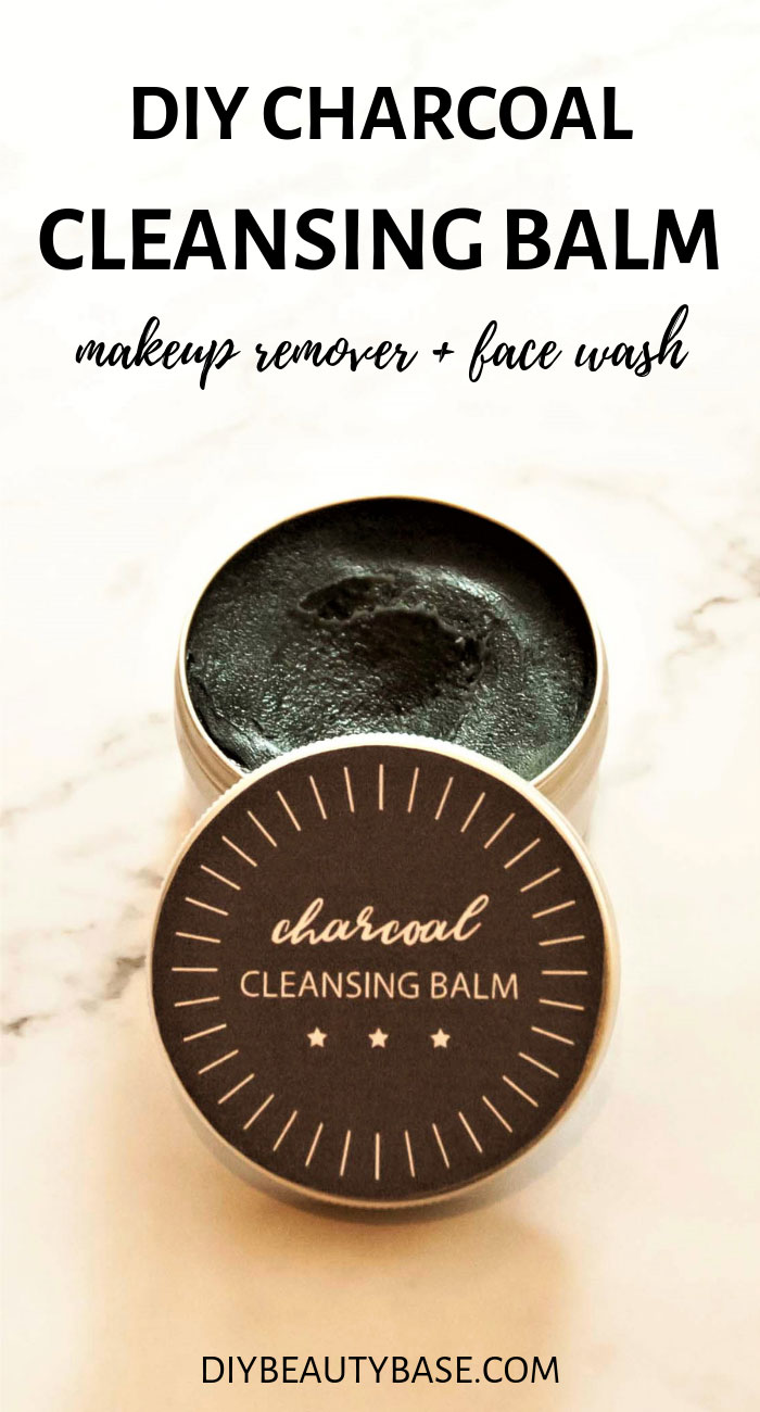 DIY Charcoal Cleansing Balm Emulsifying DIY Beauty Base