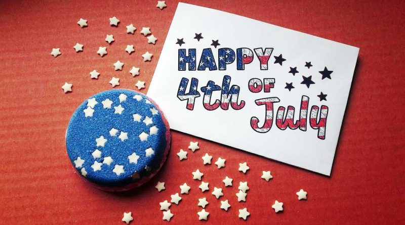 Beautiful craft project for 4th of july. Bath bomb layered with red blue colors and white stars resembles American flag