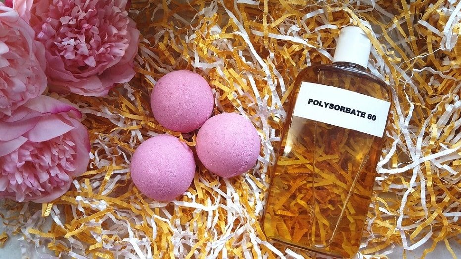 substitute for polysorbate 80 in bath bombs