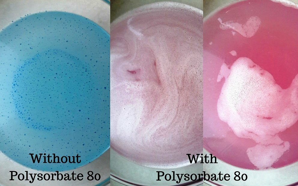 Polysorbate 80 In Bath Bombs - What You Need To Know