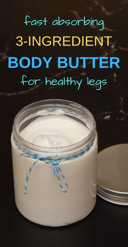 Fast Absorbing Body Butter Recipe - Only 3 Ingredients - DIY Beauty Base