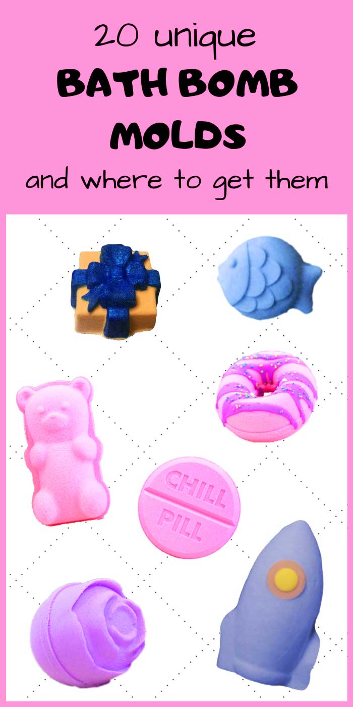 20 Unique Bath Bomb Molds That You Will Love DIY Beauty Base