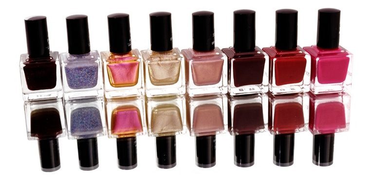 DIY nail polish different colors