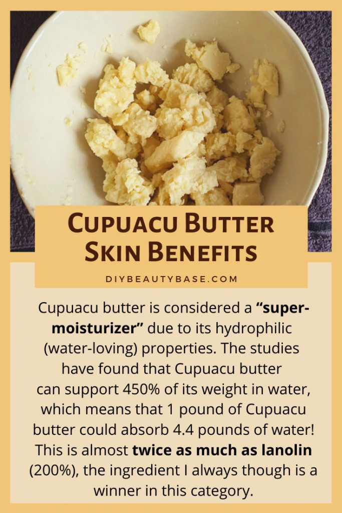 Cupuacu butter benefits for skin