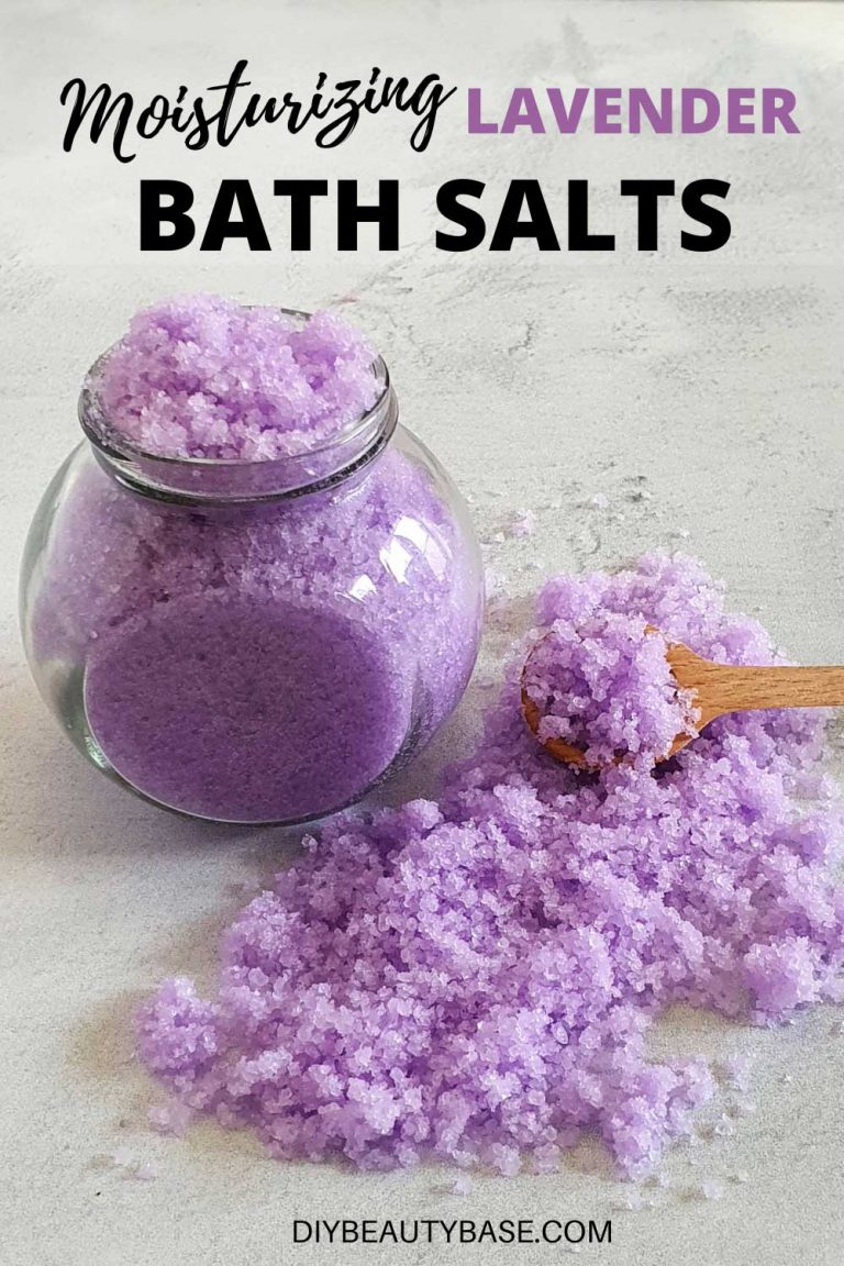 DIY Lavender Bath Salts (4 Ways) - DIY Beauty Base