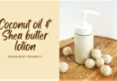 homemade coconut shea butter lotion
