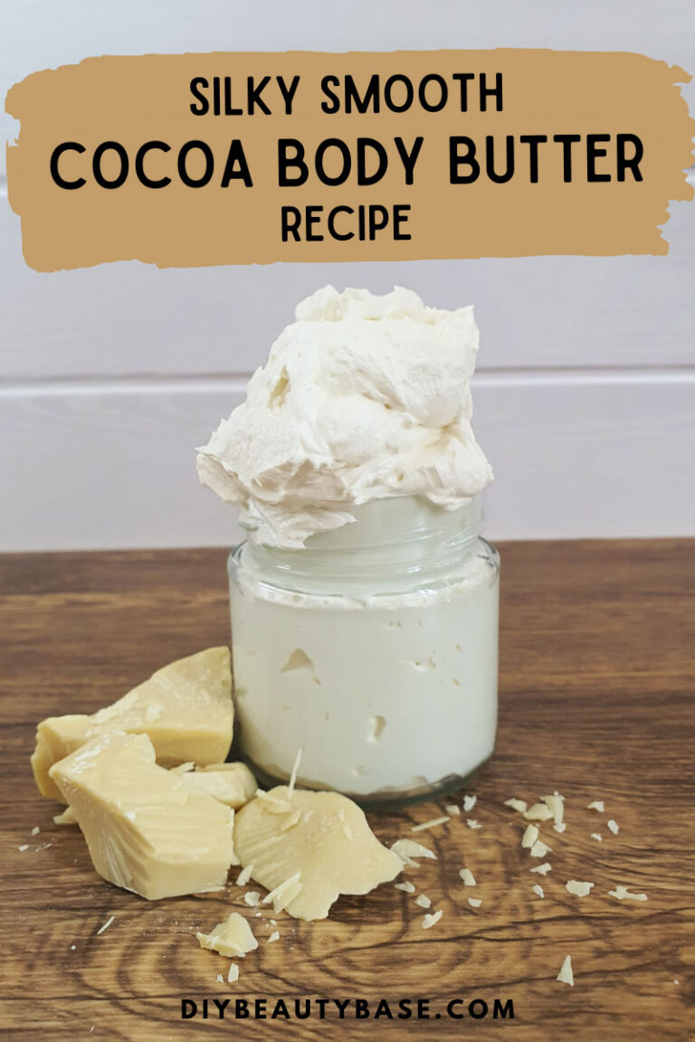 Silky Smooth Cocoa Butter Body Butter Recipe DIY Beauty Base
