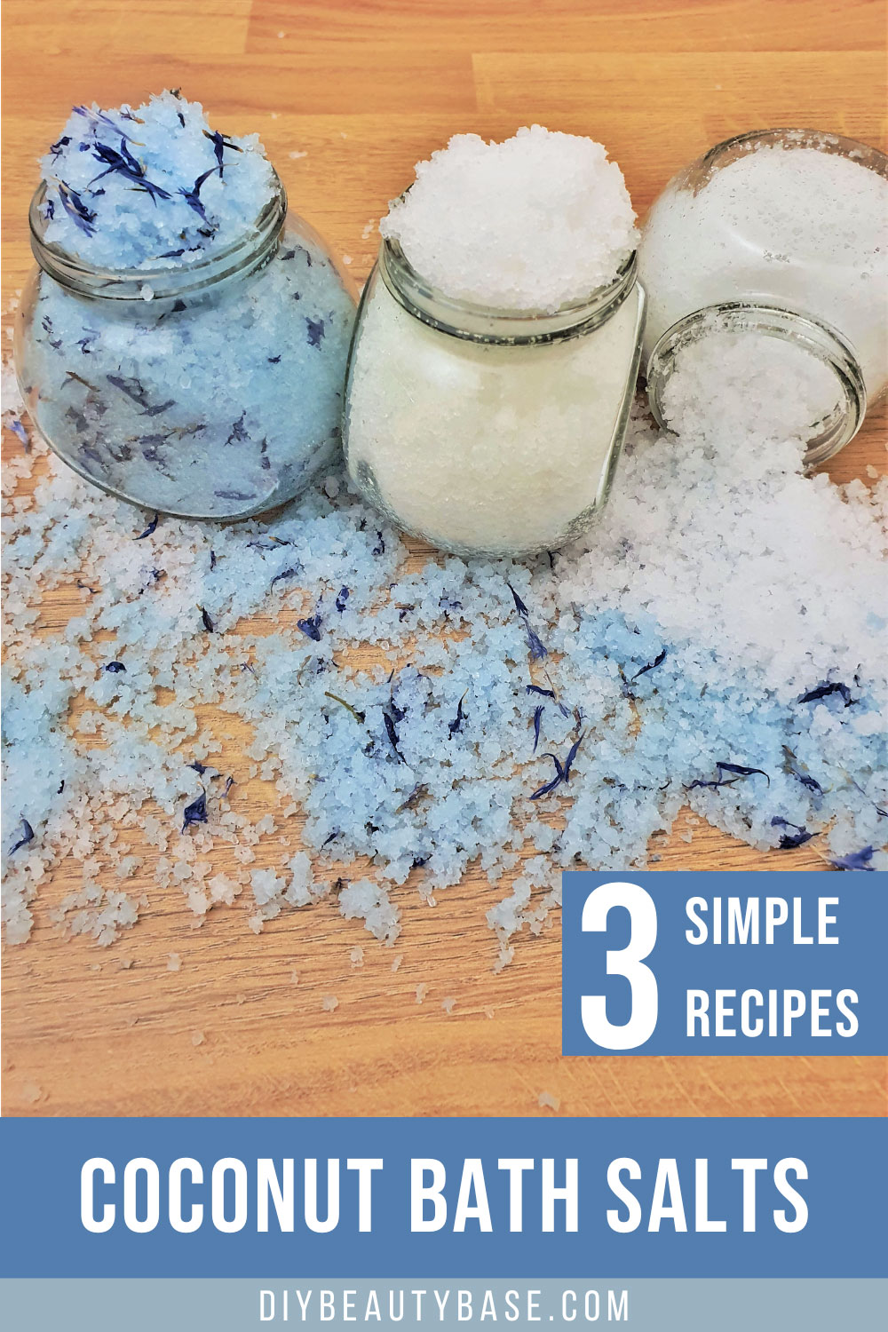 How To Make Bath Salts With Coconut Oil [3 Ways] DIY Beauty Base