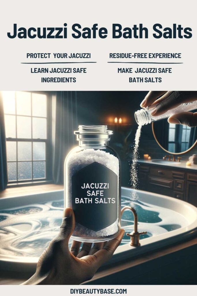 jacuzzi safe bath salts